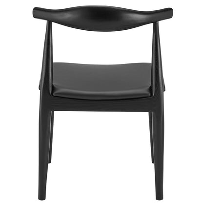 Elbow Chair - Black + Black