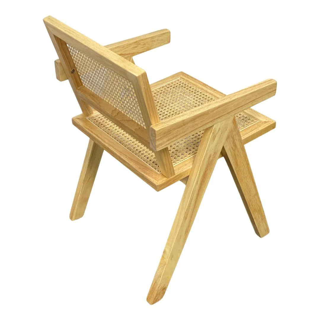 Pierre Jeanneret Armchair - Natural + Natural