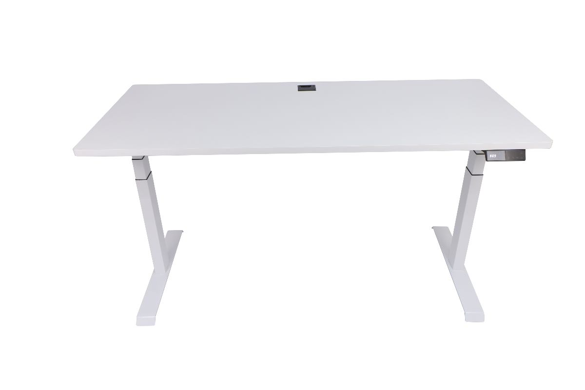 Sit Stand Desk - White