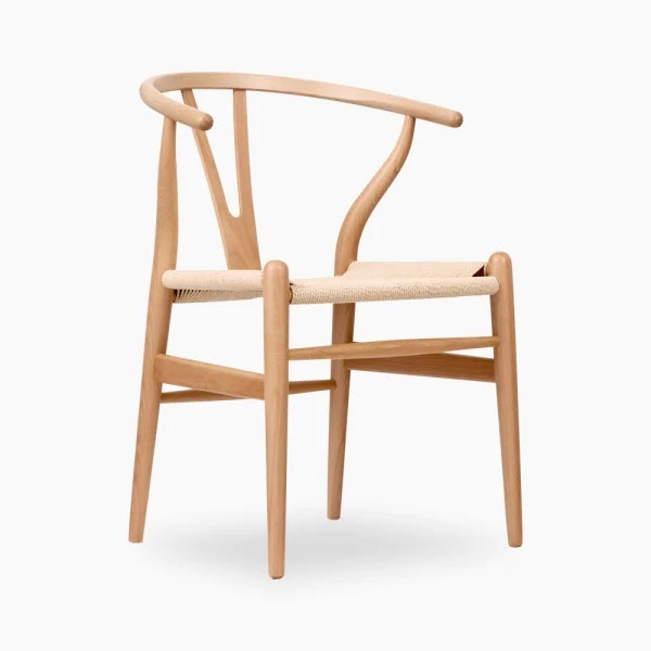 Wishbone Chair - Natural + Natural