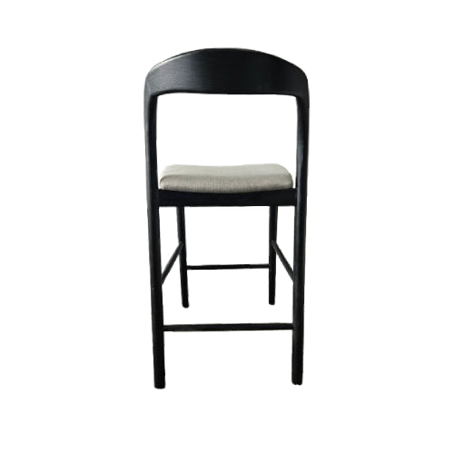Cloudy Kitchen Stool - Black