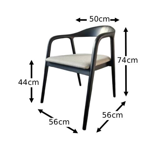 Shumeite Dining Chair - Black