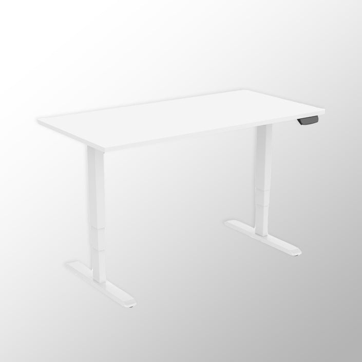 Sit Stand Desk - White