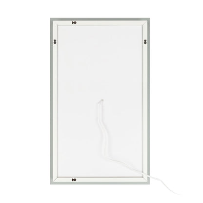 32"X24" LED Lighted Bathroom Wall Mounted Mirror Vanity or Bathroom Wall Hanging Rectangle Vertical Mirror,Anti Fog+Ip67 Waterproof
