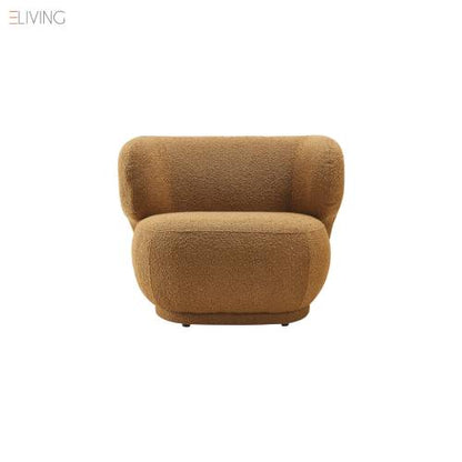 Cloud Boucle Armchair - Mustard