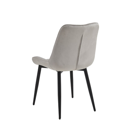 Velvet Luxe Dining Chairs - Set of 4