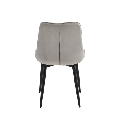 Velvet Luxe Dining Chairs - Set of 4