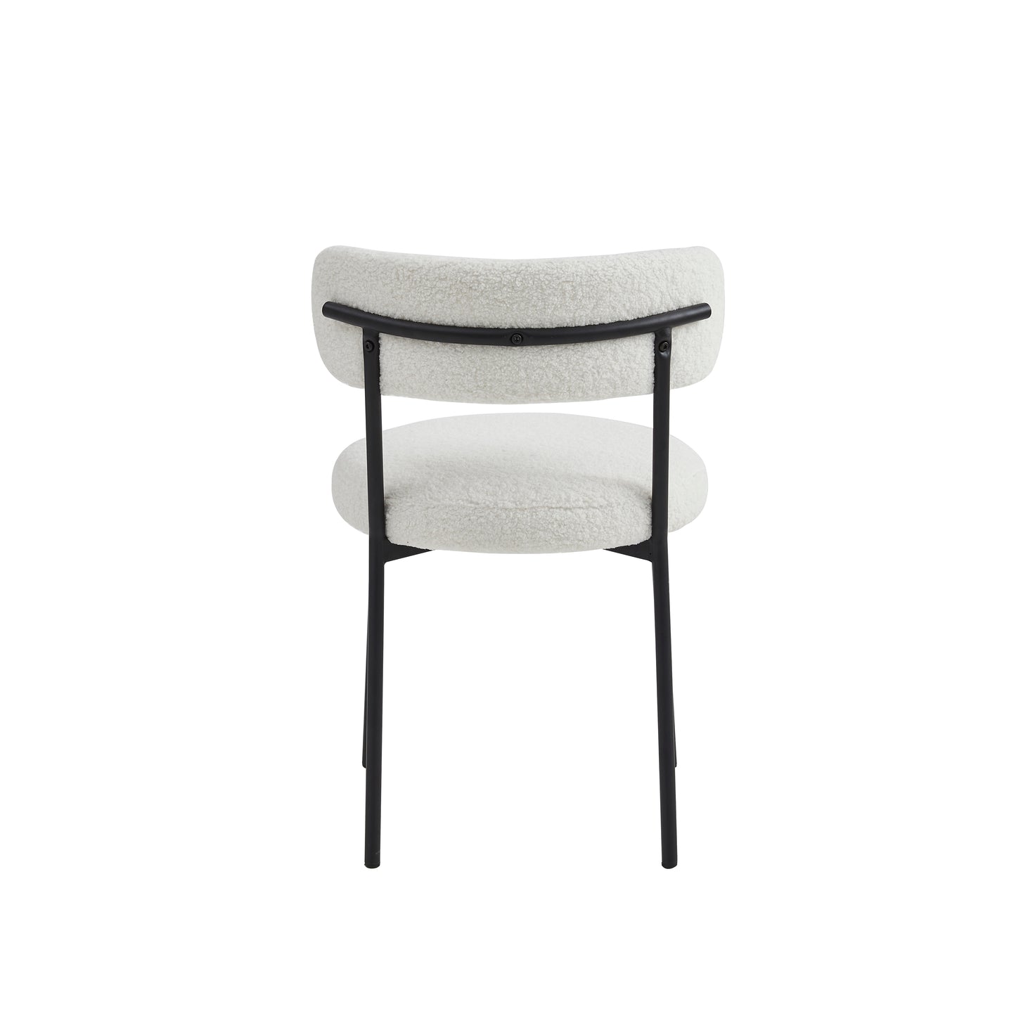 Boucle Round Dining Chair - Set of 4