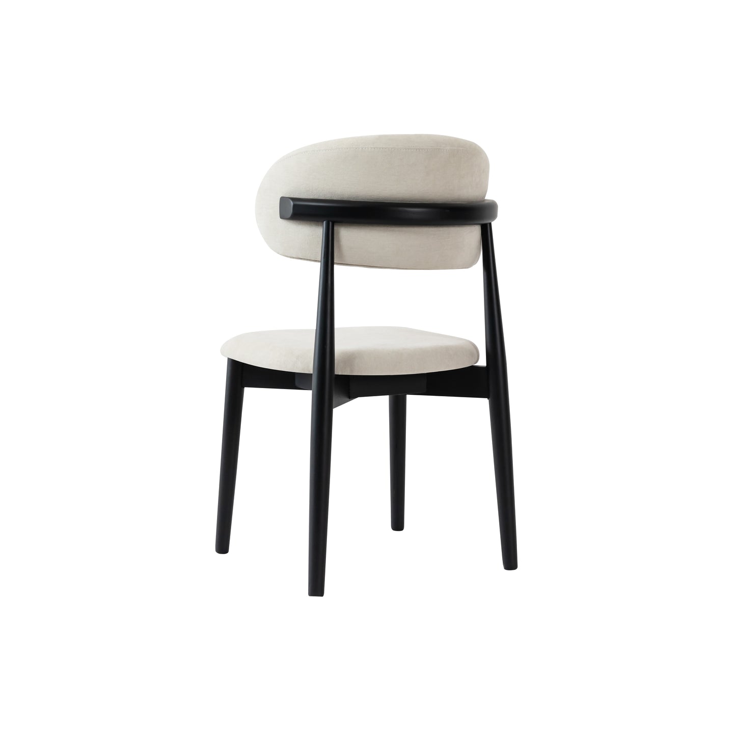 Moon Dining Chair - Black