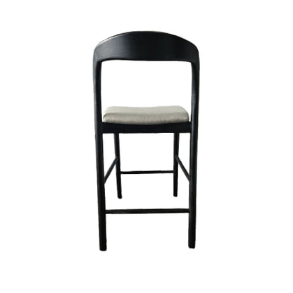 Cloudy Kitchen Stool - Black