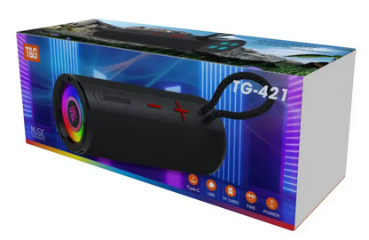 Bluetooth Speaker with LED Lights